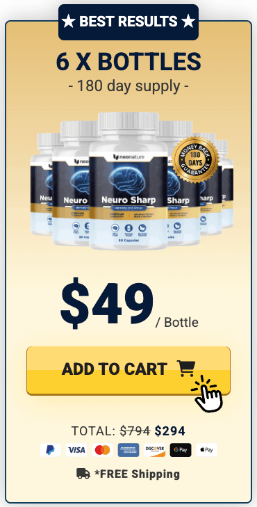 Neurosharp 6 bottles